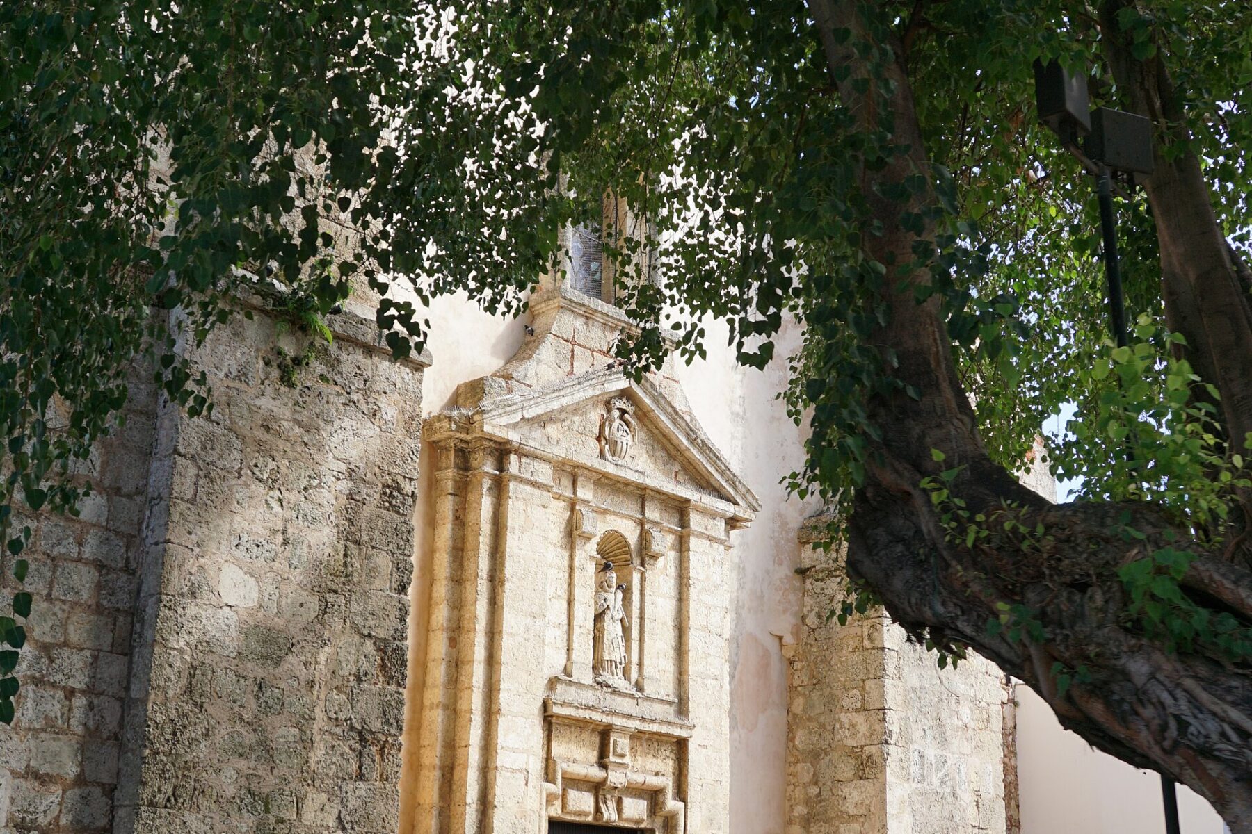 A street in the colonial zone of Santo Domingo