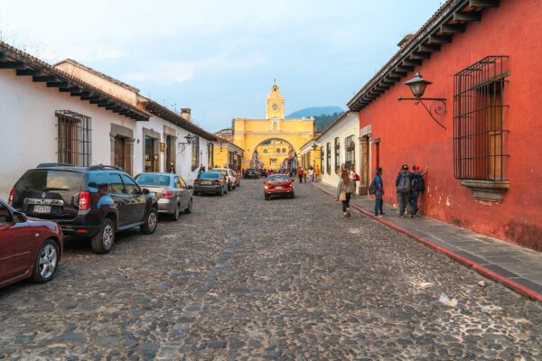 The Santa Catalina arch in Antigua Guatemala