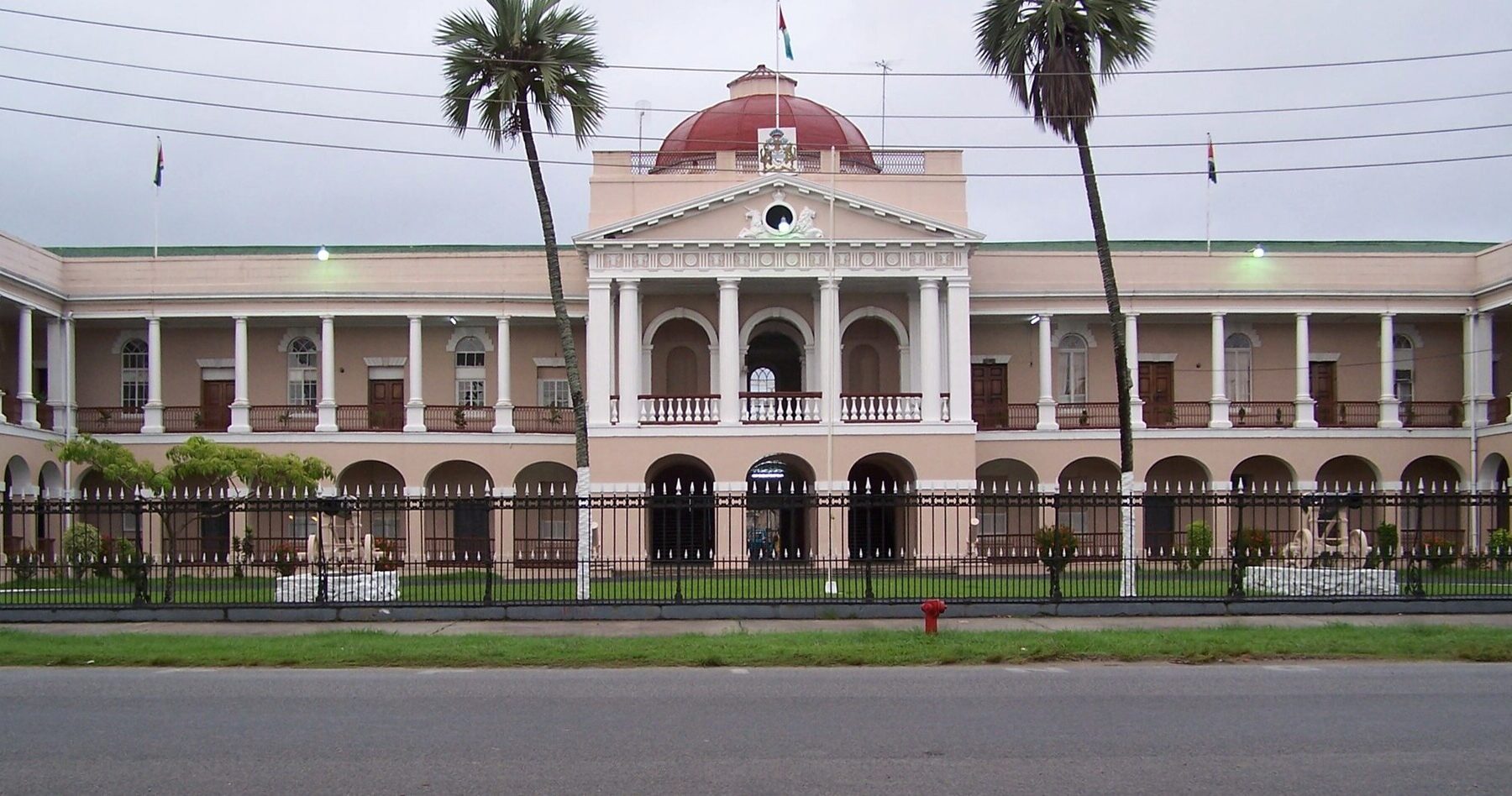 The Parliament Building in Georgetown, Guyana