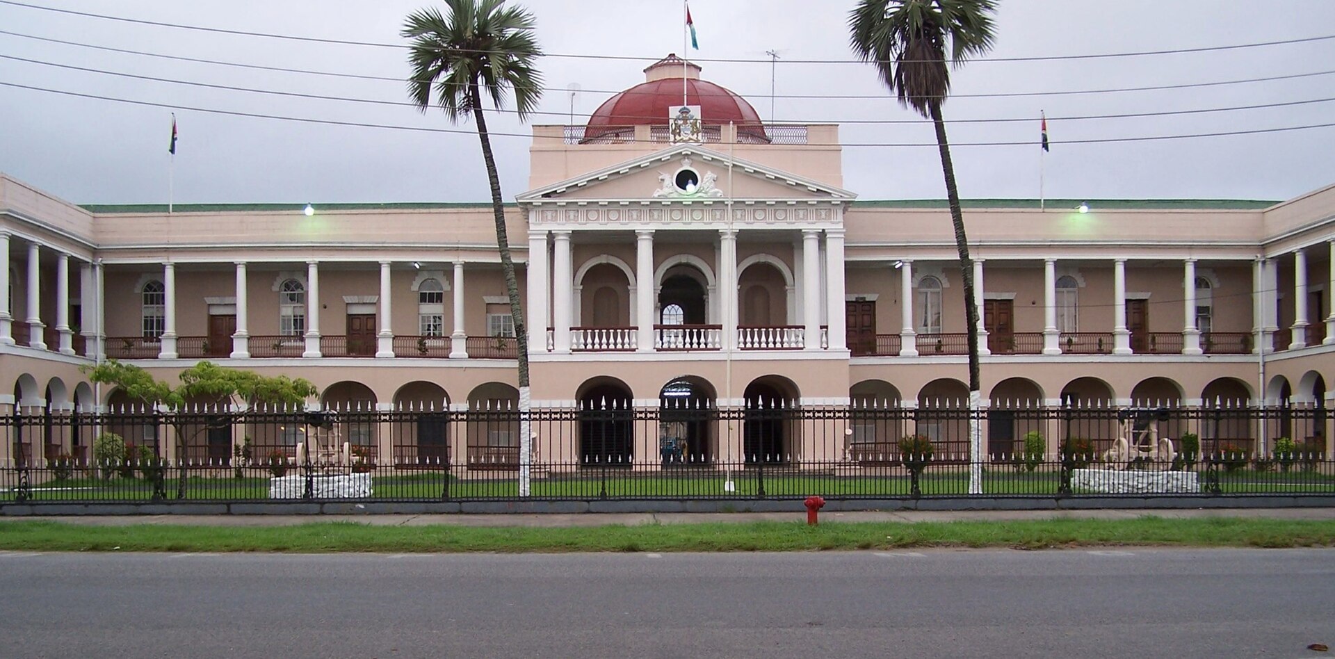 The Parliament Building in Georgetown, Guyana