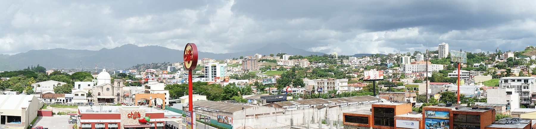 A panoramic view of Tegucigalpa, Honduras