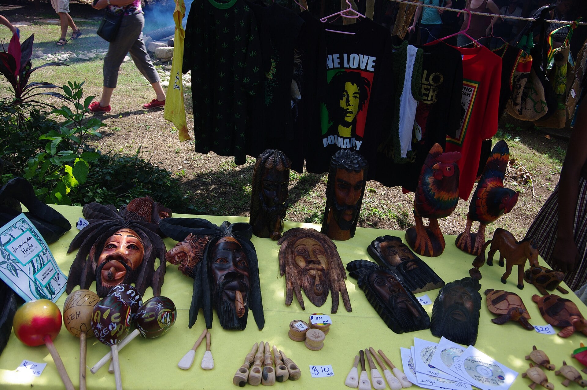 A street scene in Montego Bay, Jamaica