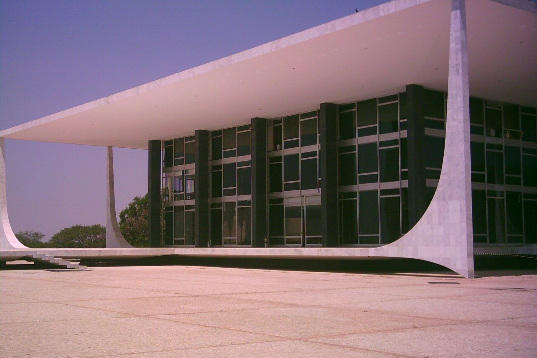 The Supreme Federal Court building in Brasilia