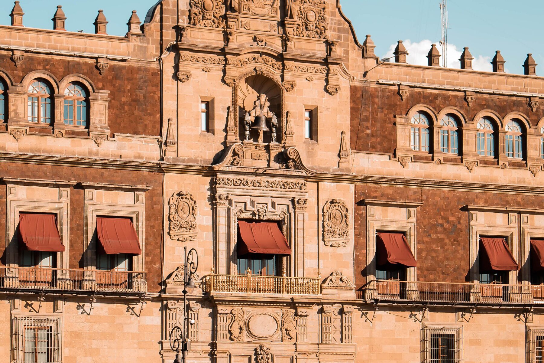 The Palacio Nacional in Mexico City