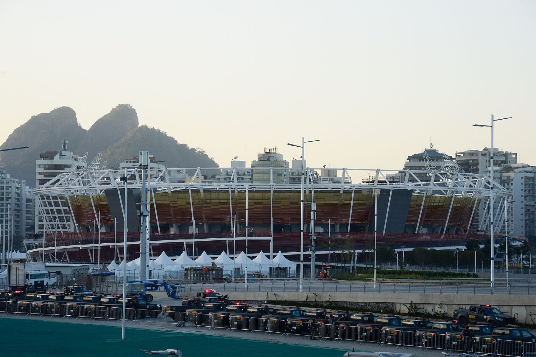 The Olympic Park in Barra da Tijuca, Rio de Janeiro