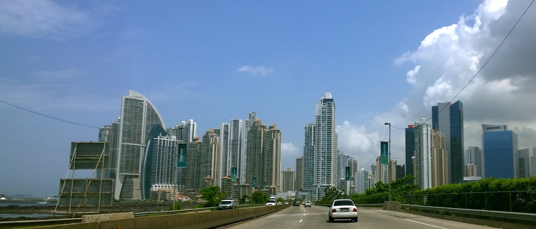 A view of Panama City buildings