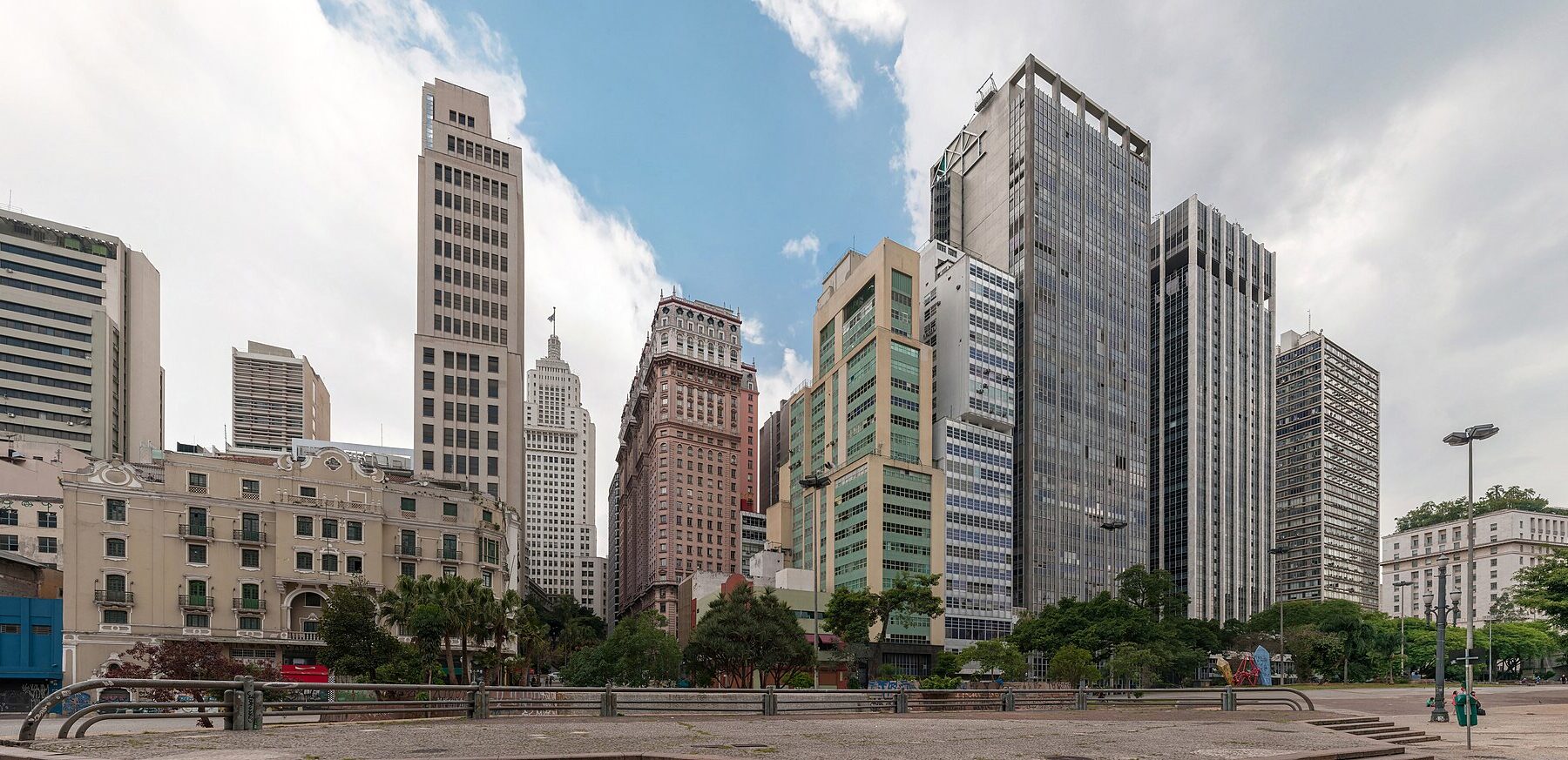 Skyscrapers in downtown Sao Paulo, Brazil