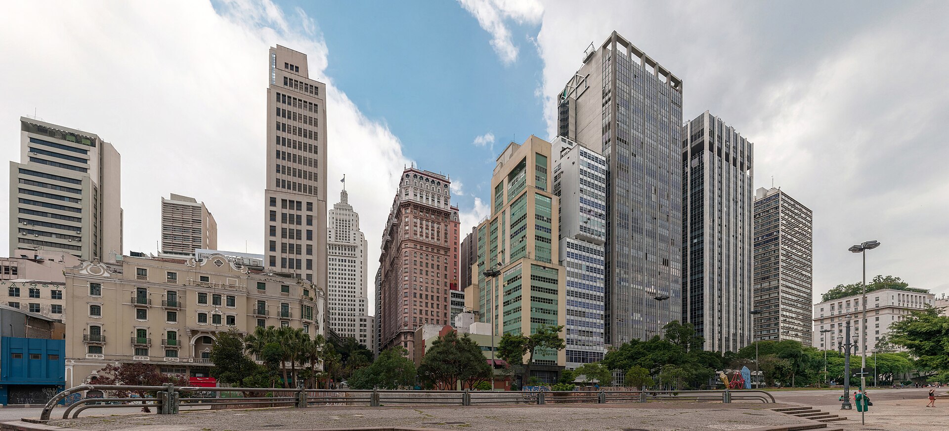 Skyscrapers in downtown Sao Paulo, Brazil