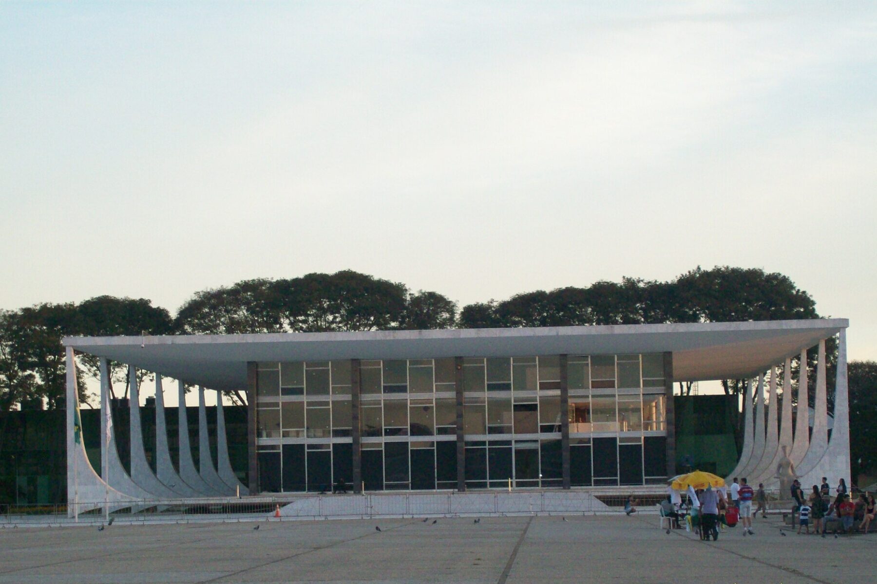 The Supreme Federal Court building in Brasilia