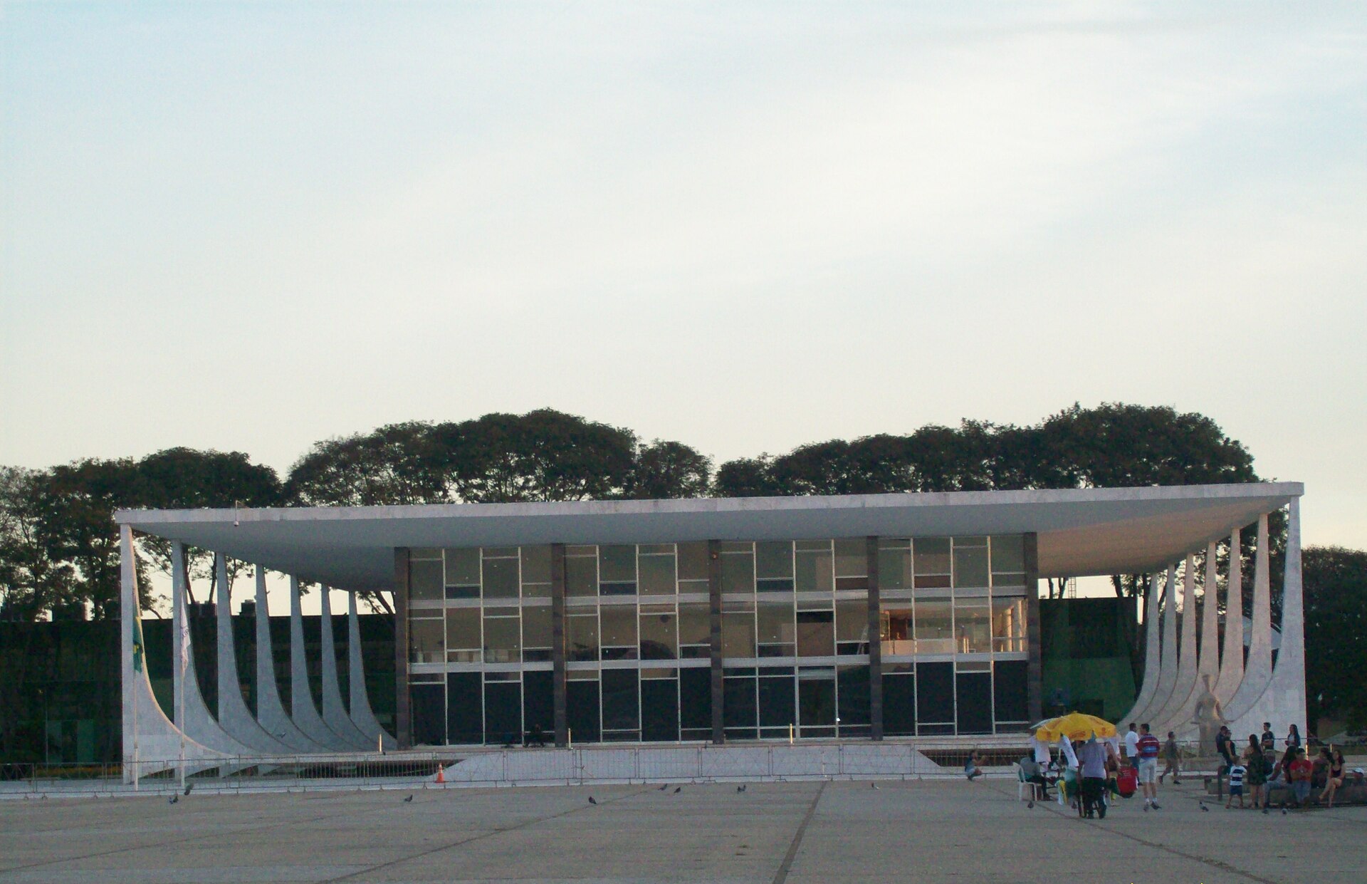 The Supreme Federal Court building in Brasilia