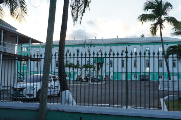 Is the Bahamas safe: Royal Bahamas Police Force headquarters in downtown Nassau