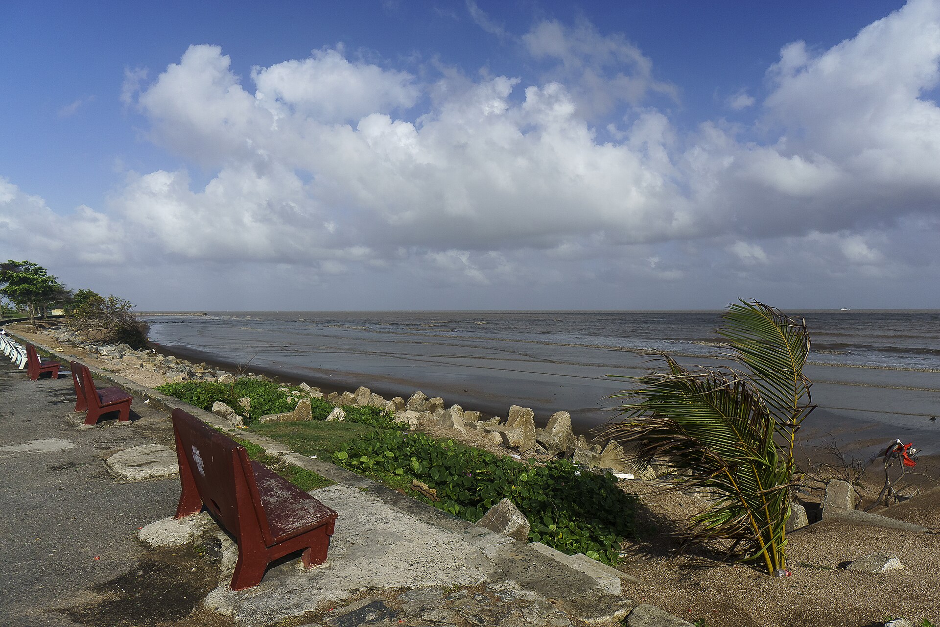 is Guyana safe Georgetown Seawall promenade