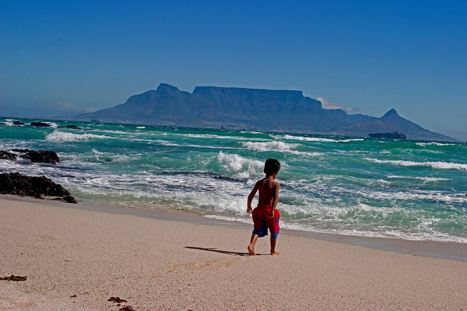 Table Mountain and Cape Town, South Africa, seen from Bloubergstrand on the northern side of the city, where In The City with Isaiah Rashad takes place on 3 October 2026