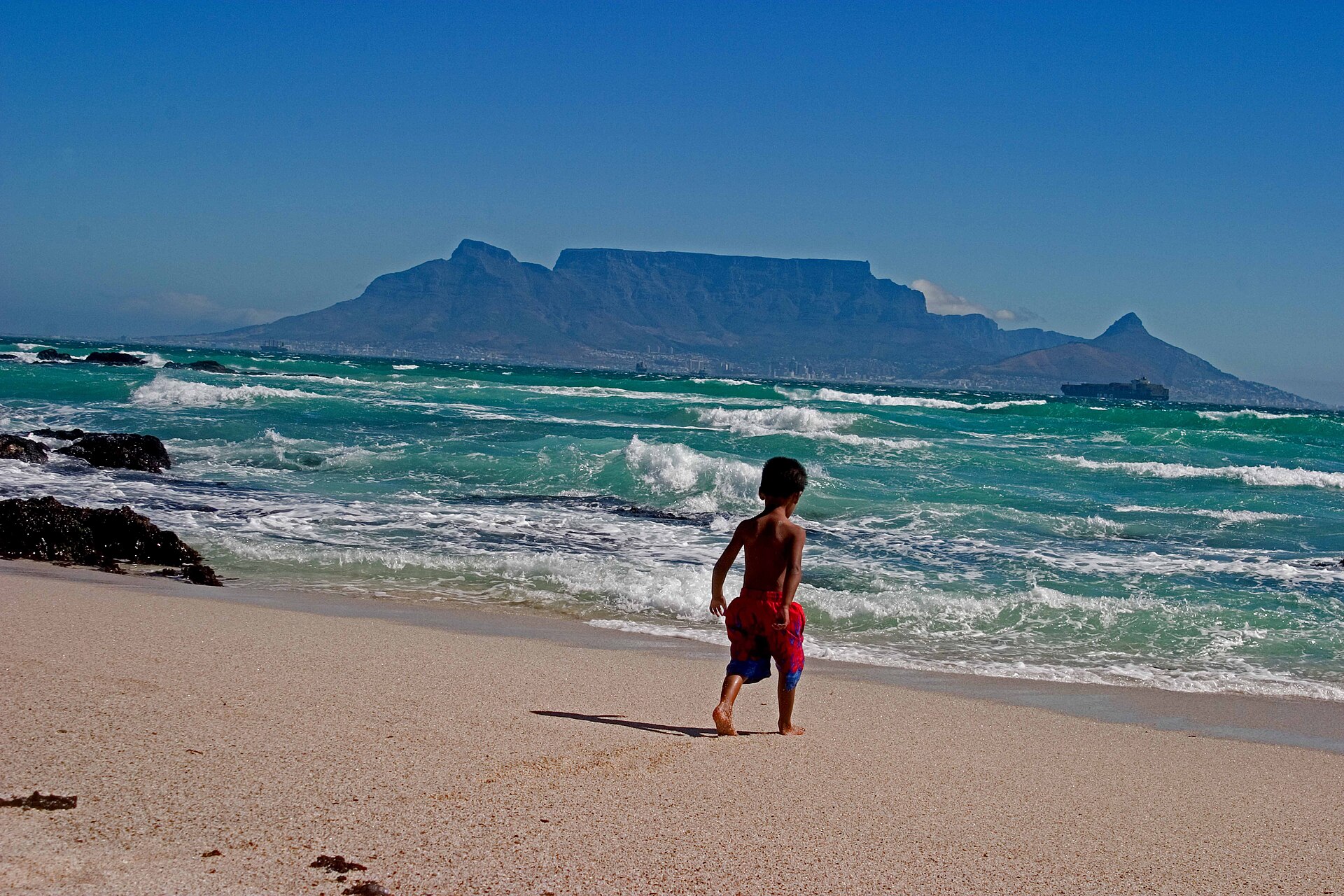 Table Mountain and Cape Town, South Africa, seen from Bloubergstrand on the northern side of the city, where In The City with Isaiah Rashad takes place on 3 October 2026