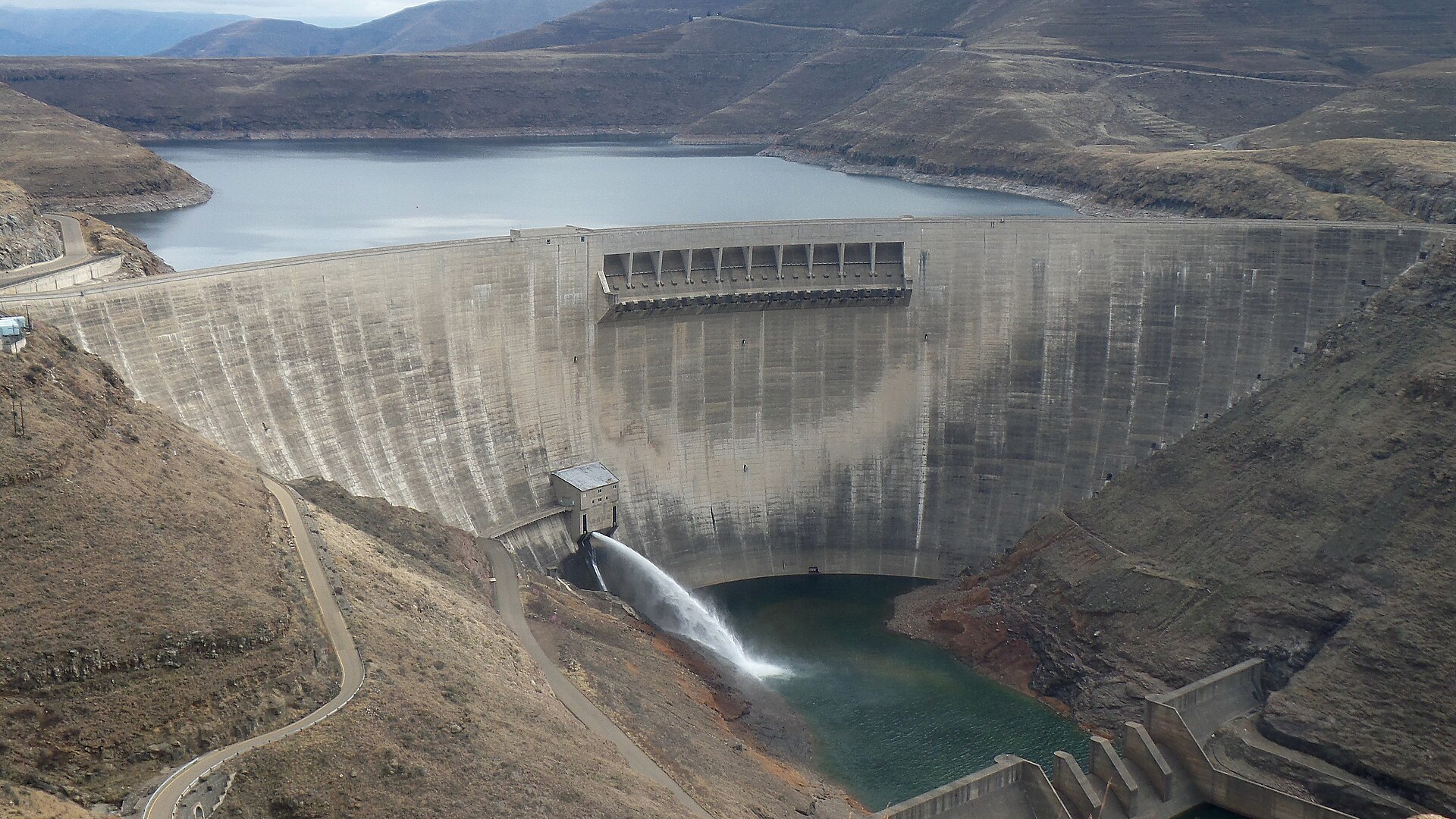 Katse dam Lesotho highlands