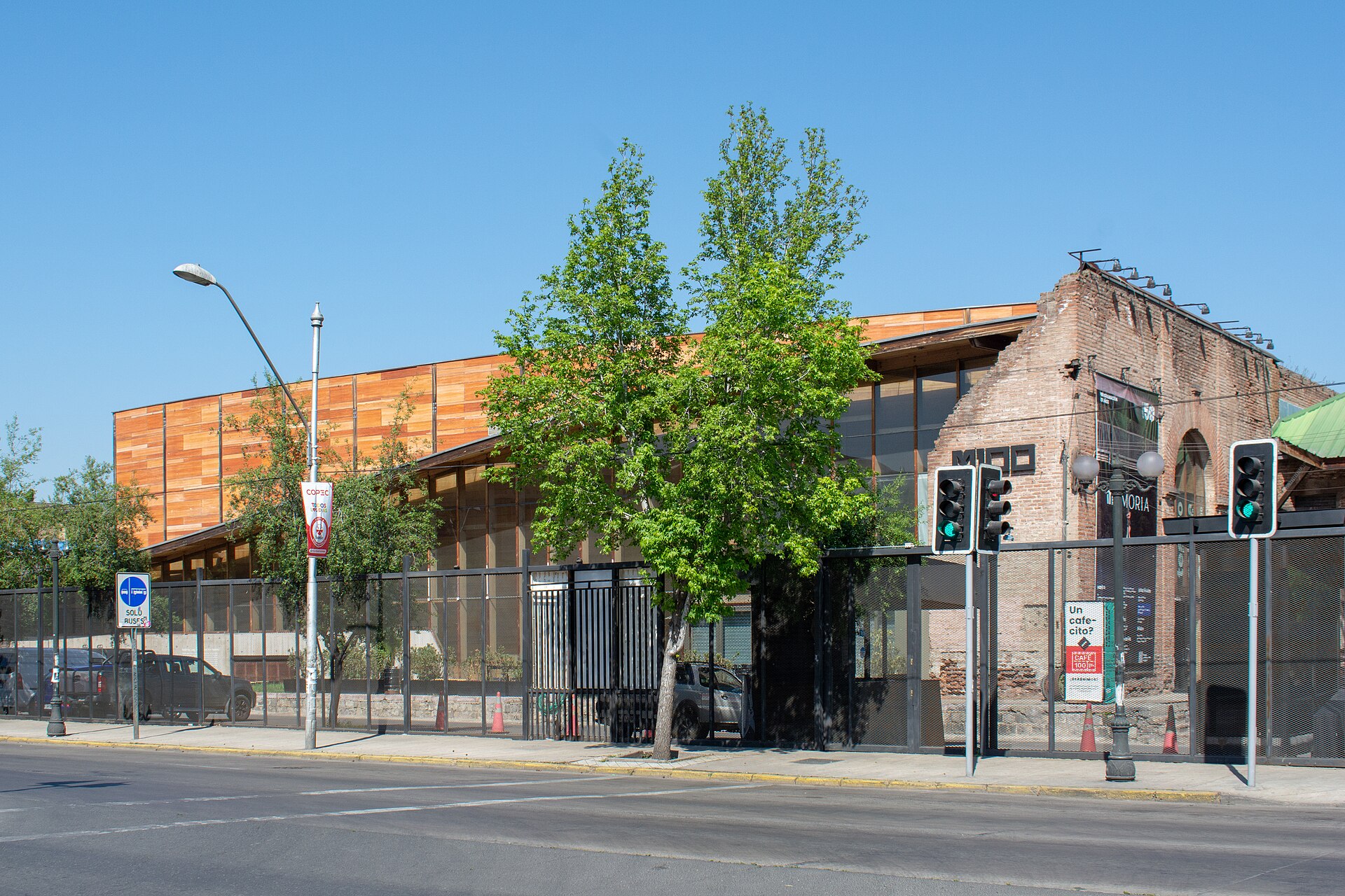 The Matucana 100 cultural centre in Santiago, Chile