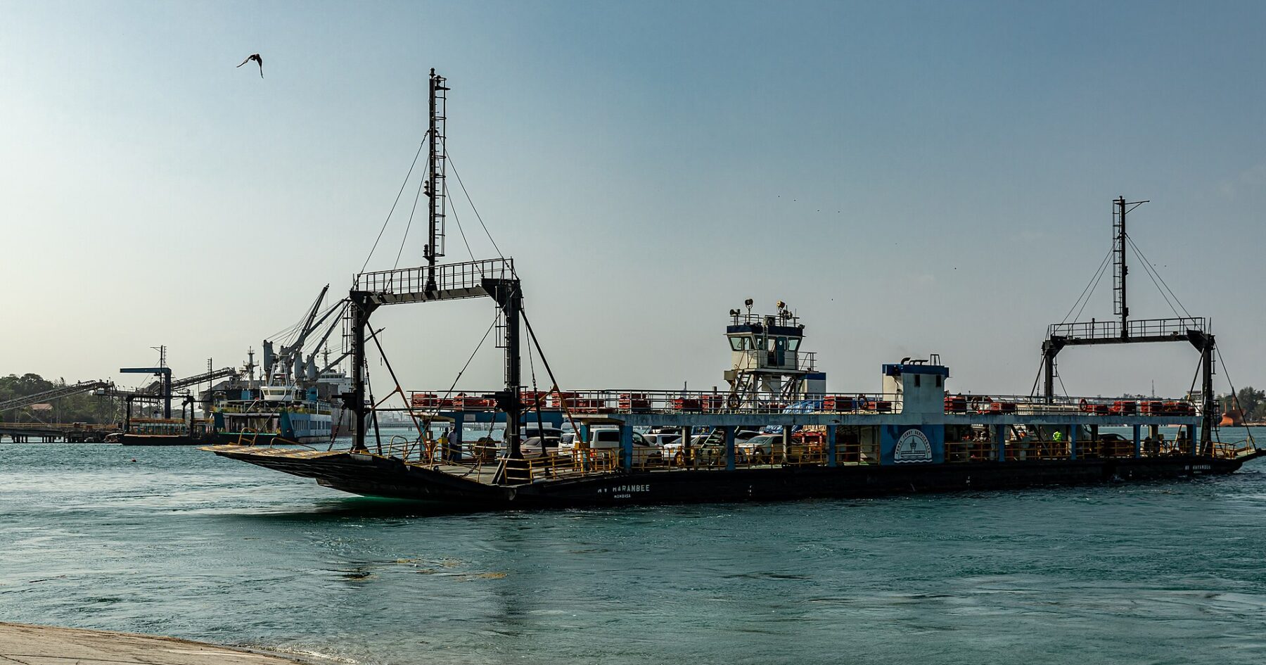 The city of Mombasa, Kenya