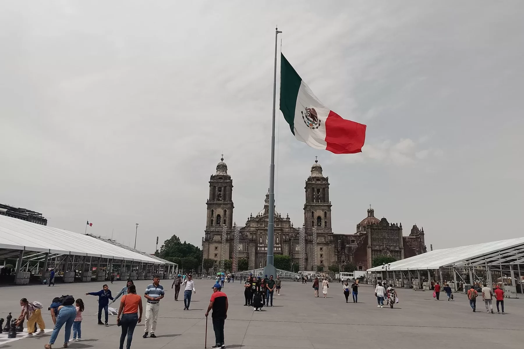 safety in mexico expats zocalo flag mexico city 2026