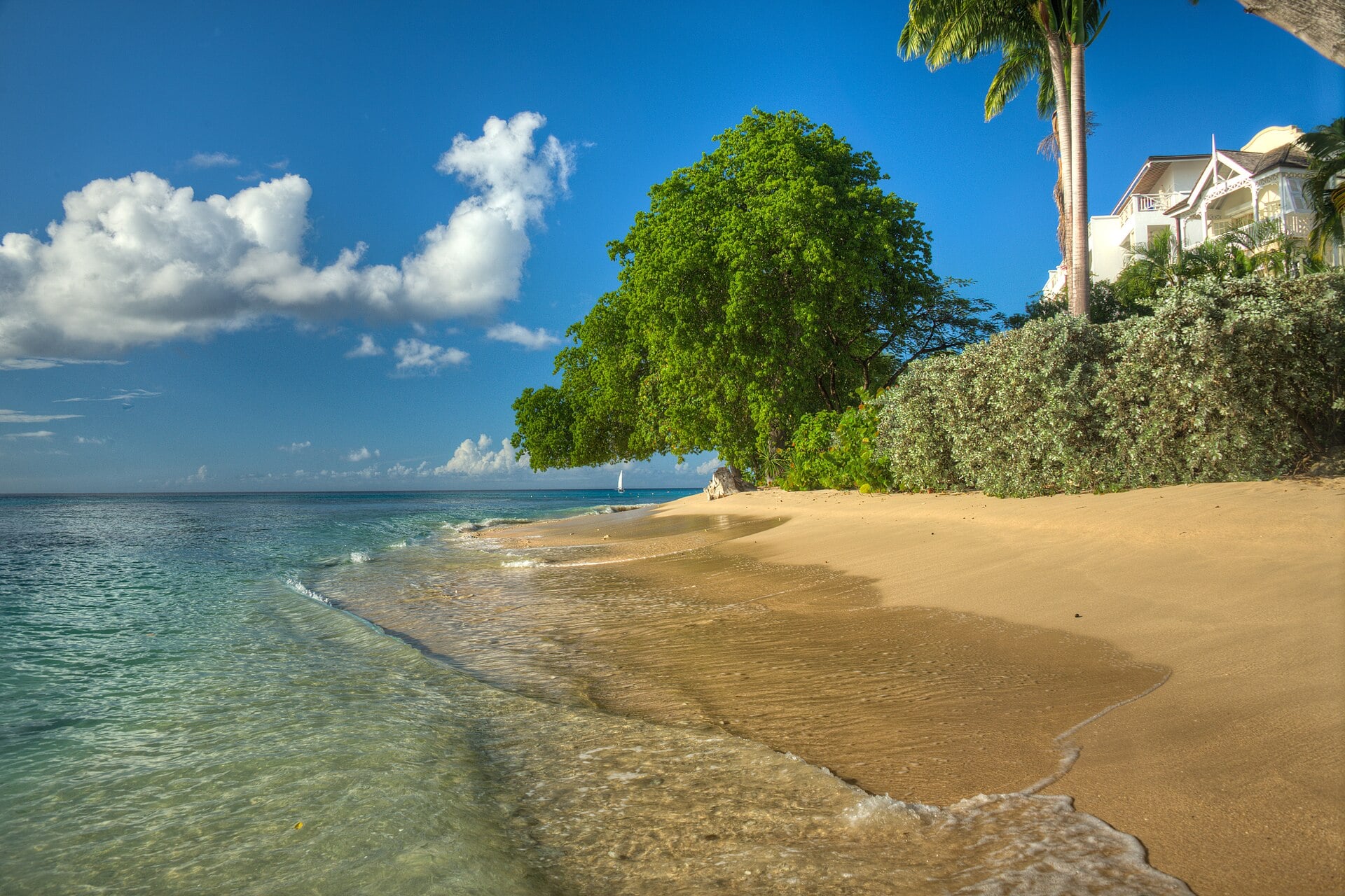 Moving to Barbados — the beach at Paynes Bay in St James on the west coast