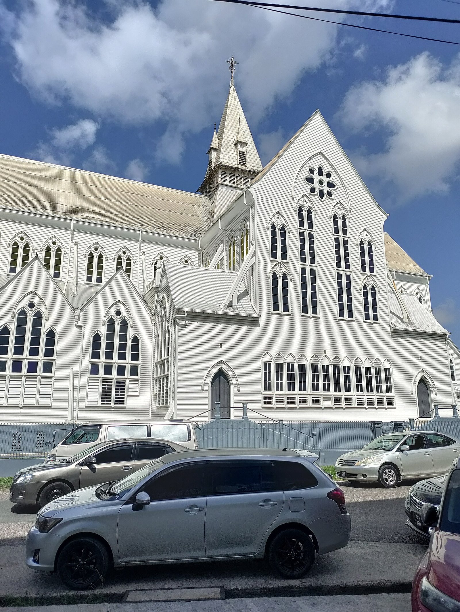 St George’s Cathedral timber church in Georgetown Guyana