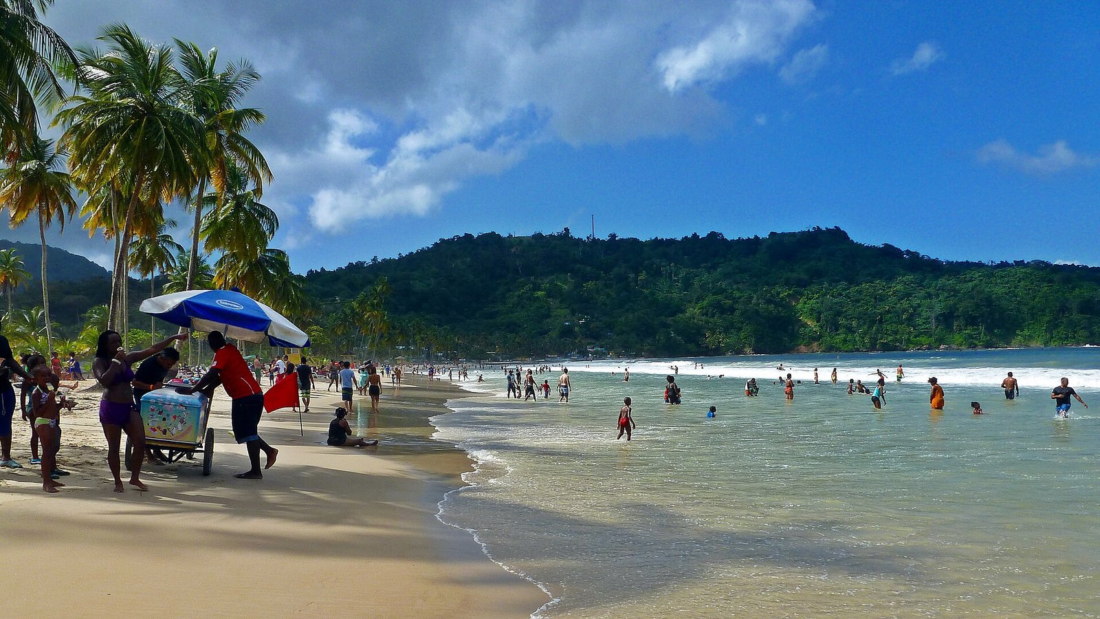Maracas Bay beach on Trinidad’s north coast