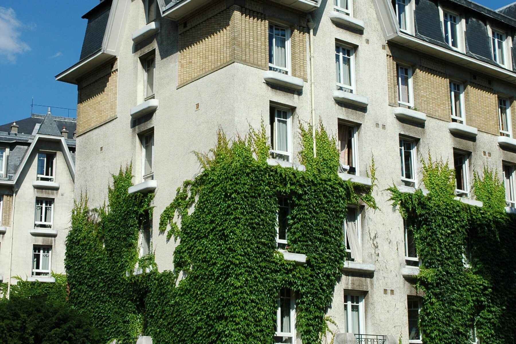A building at the Cite Internationale Universitaire in Paris