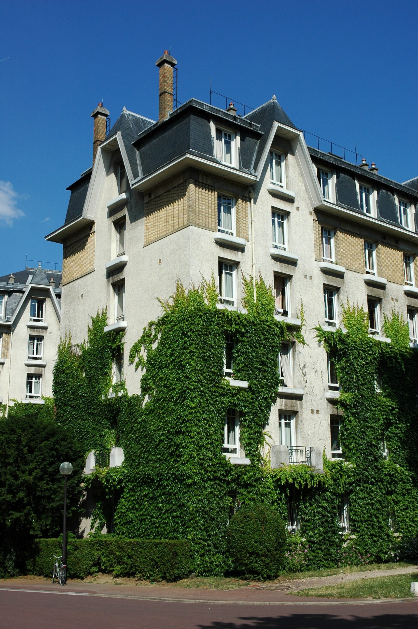 A building at the Cite Internationale Universitaire in Paris