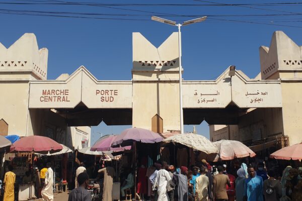 The central market in N'Djamena, Chad (Korom10, CC BY 4.0, via Wikimedia Commons)
