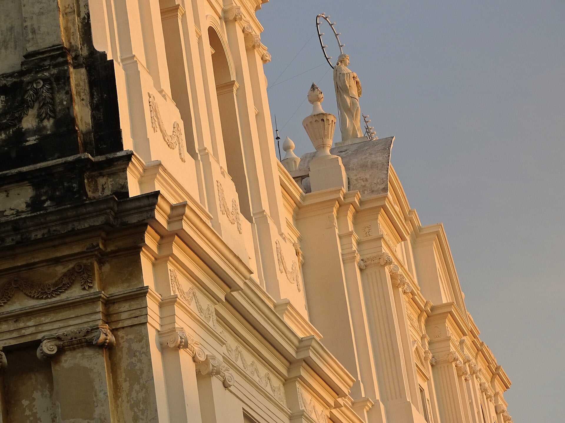 Nicaragua explained 2026 — the facade of León Cathedral in the colonial city of León