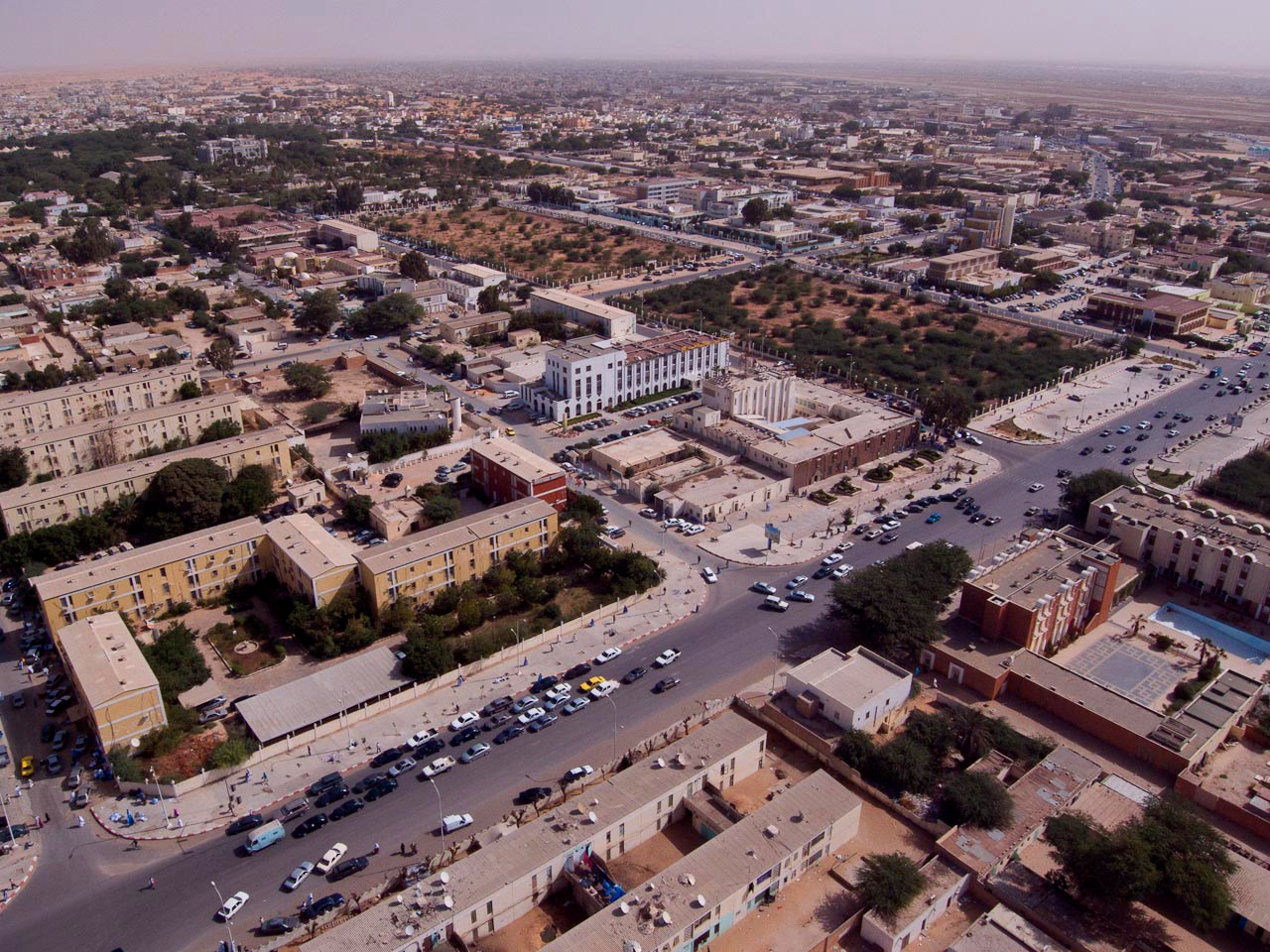 Nouakchott Mauritania city view