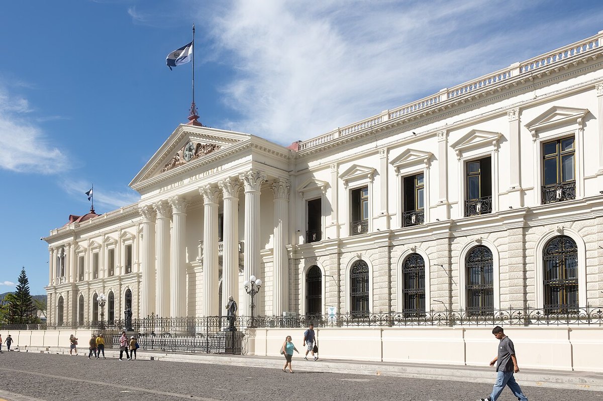 The National Palace in San Salvador