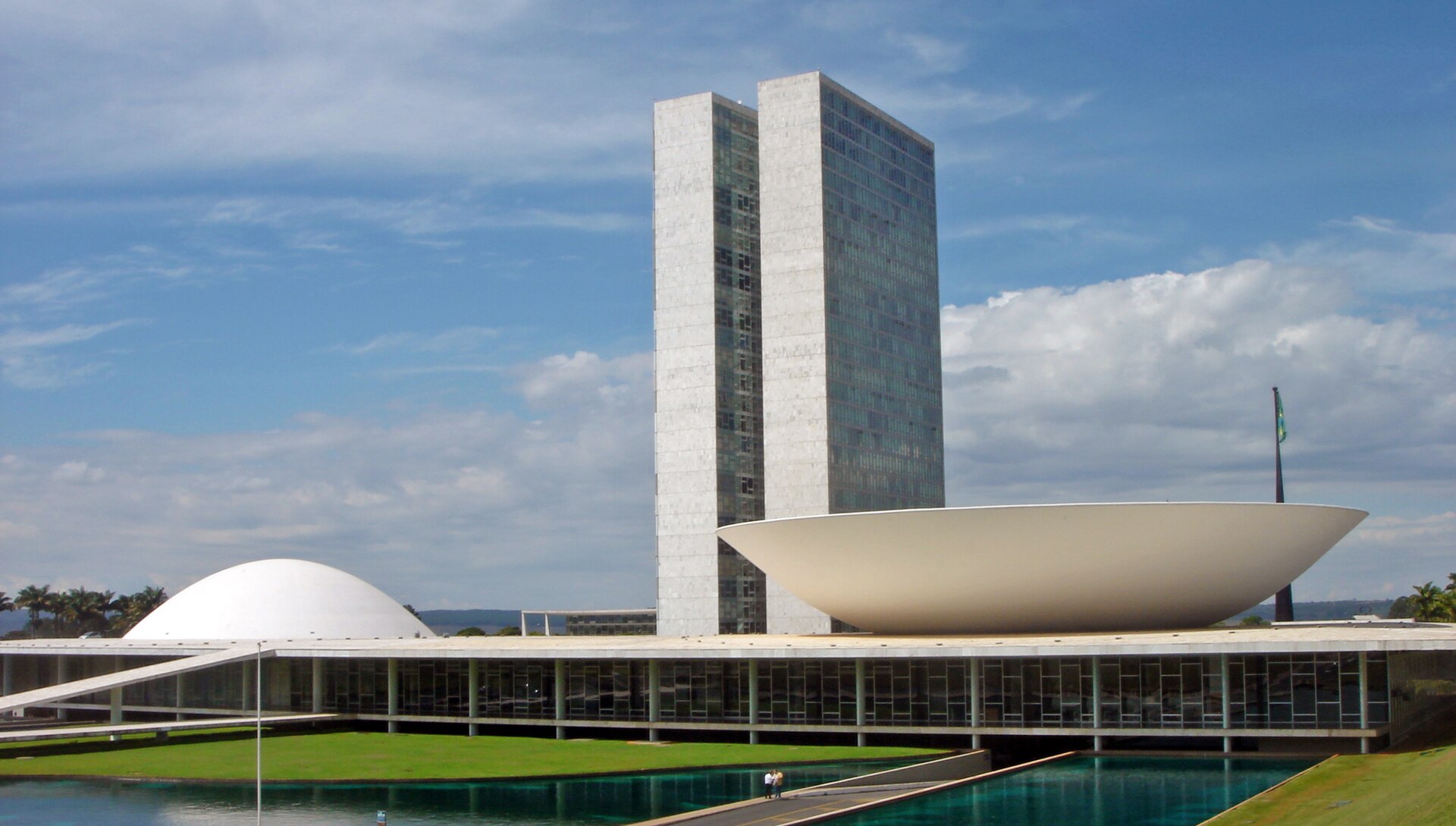 The National Congress building in Brasília