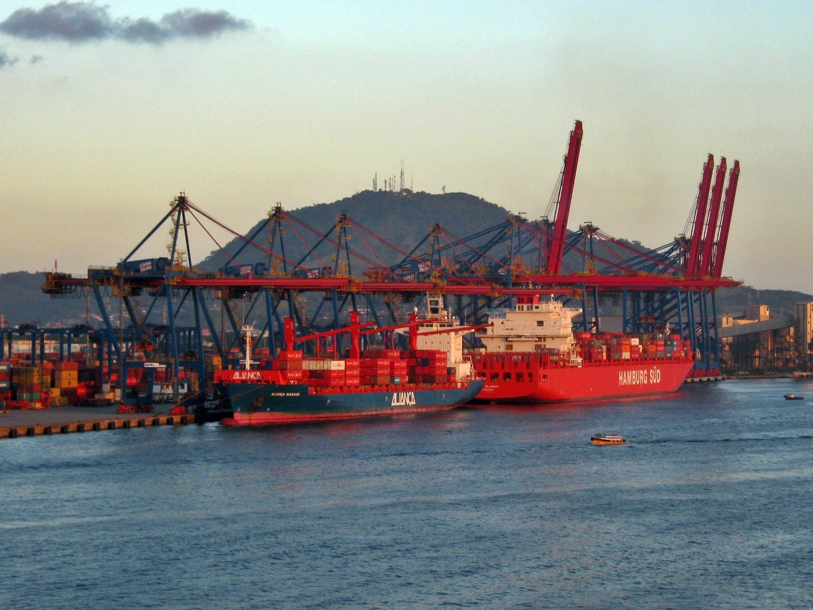 Mercosur EU agreement port of Santos Brazil trade