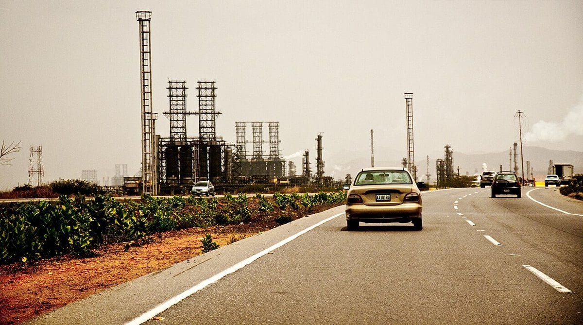 The Puerto La Cruz refinery in Anzoátegui state, Venezuela