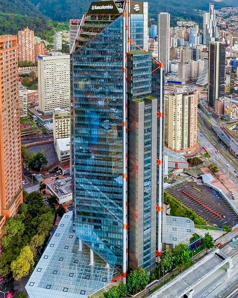 The Bancolombia building