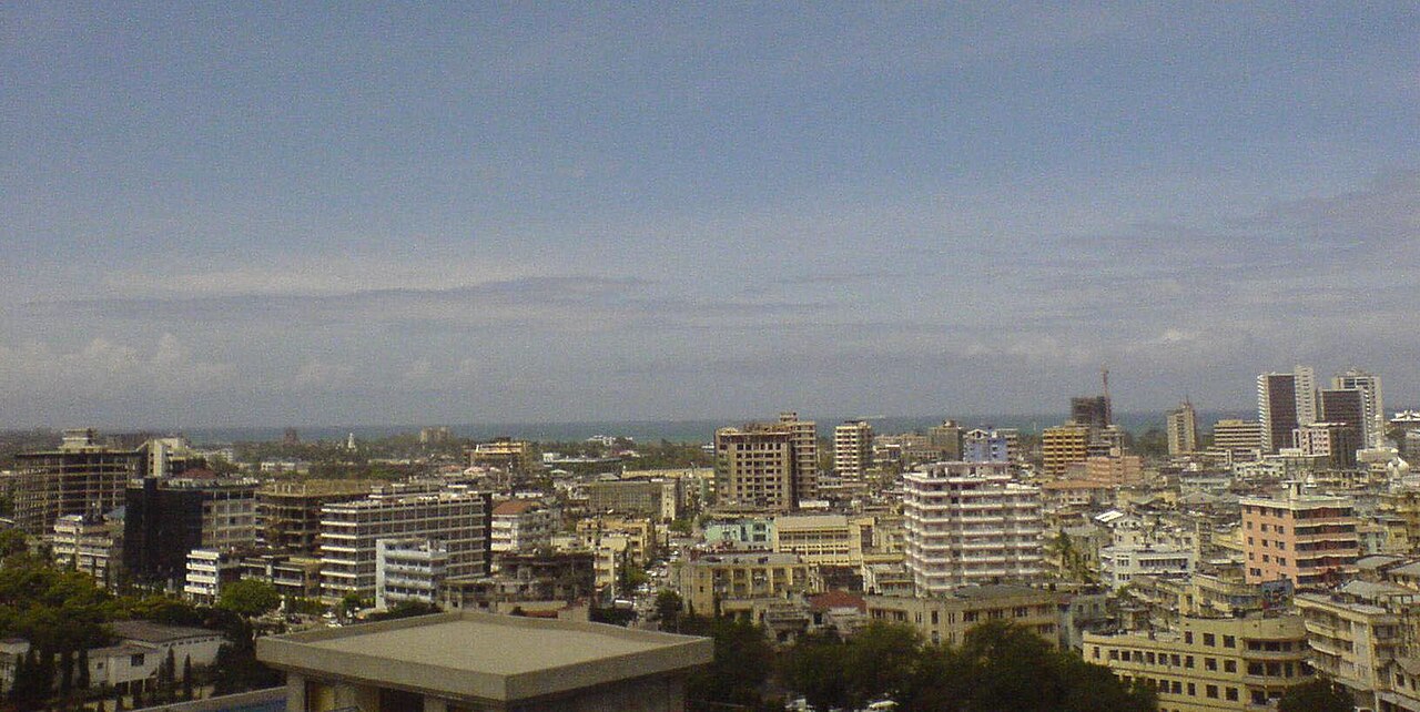 Retire in Tanzania — apartment blocks across central Dar es Salaam
