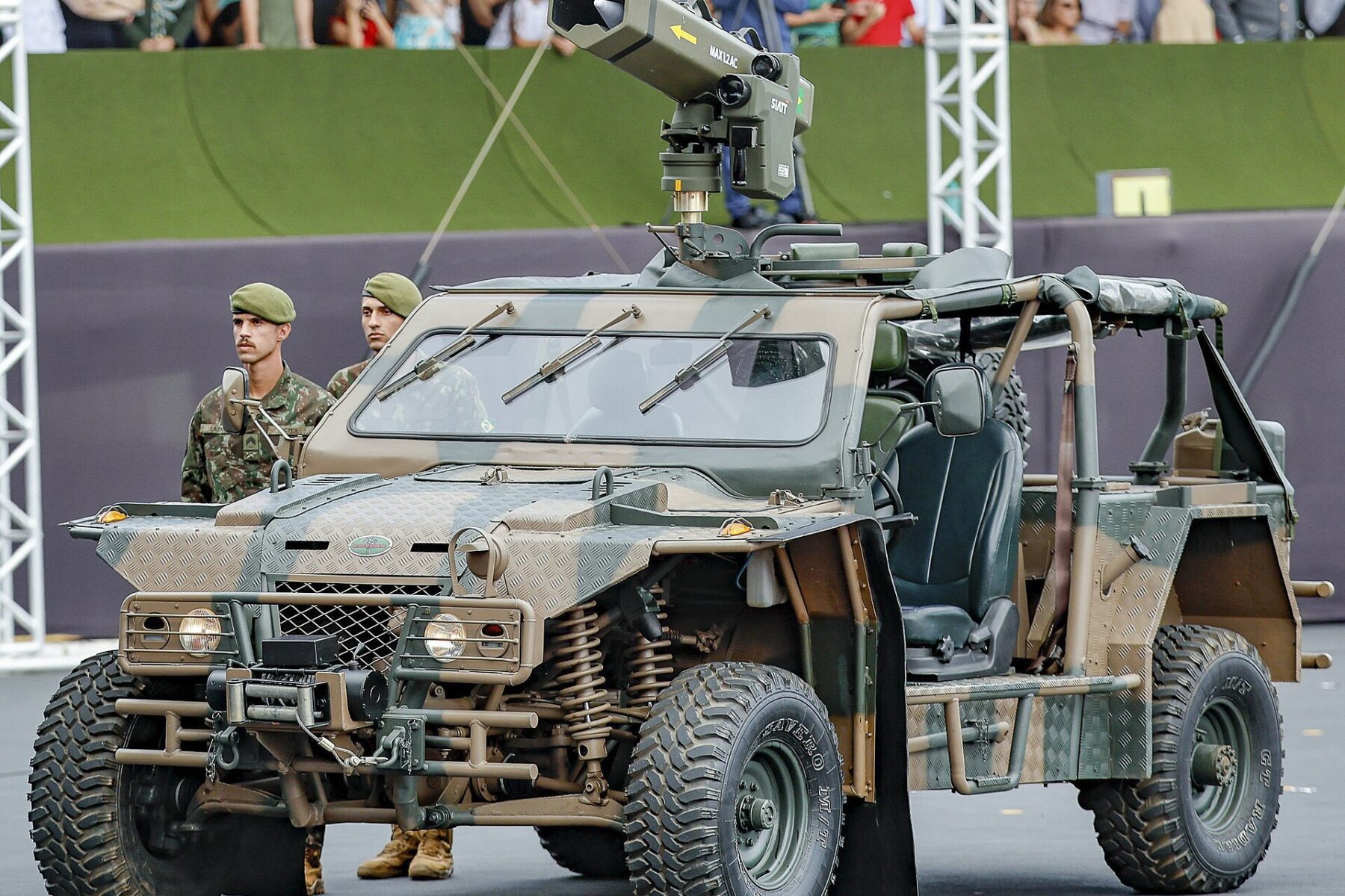 A Brazilian Army vehicle