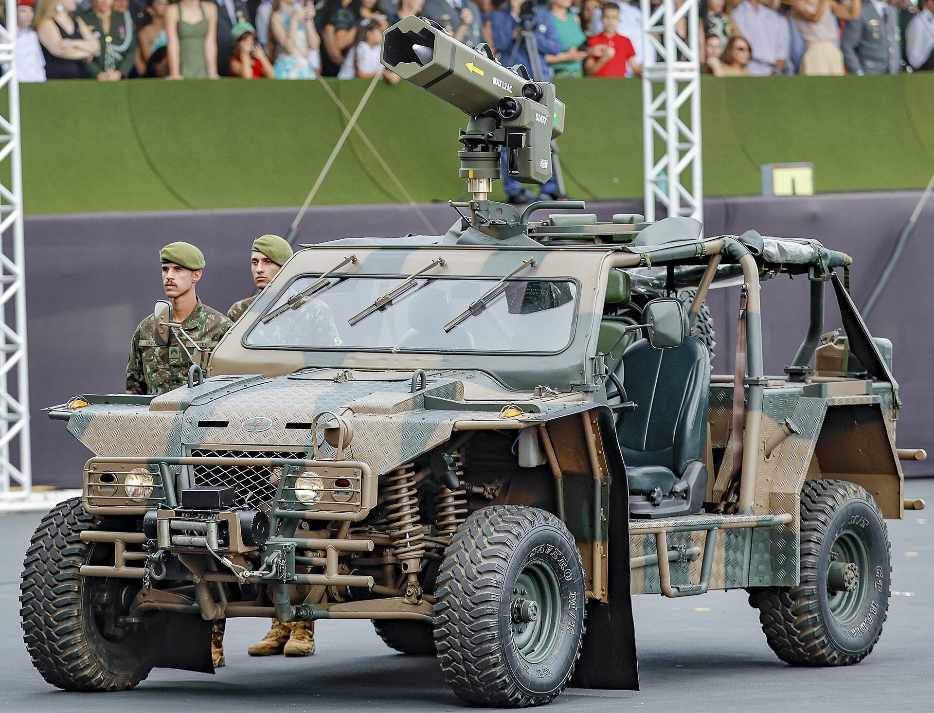 A Brazilian Army vehicle