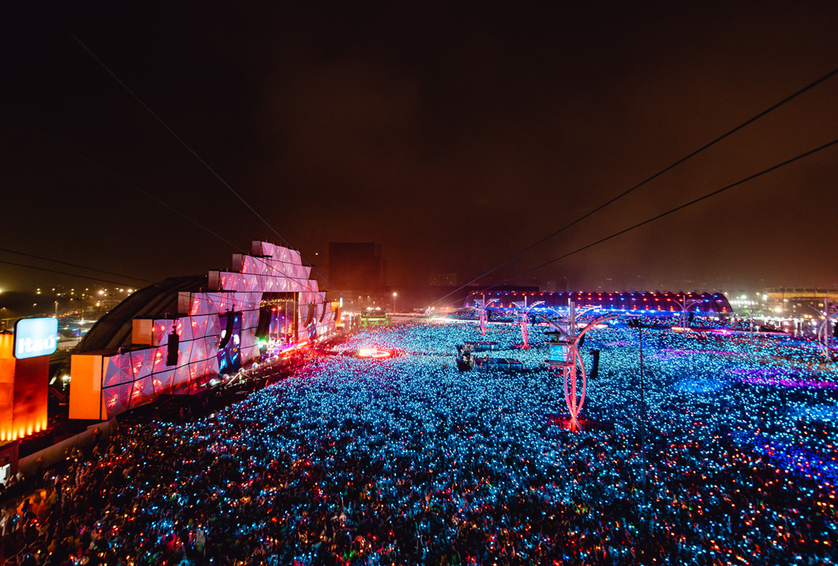 A previous edition of Rock in Rio at Cidade do Rock in Rio de Janeiro (file photo)