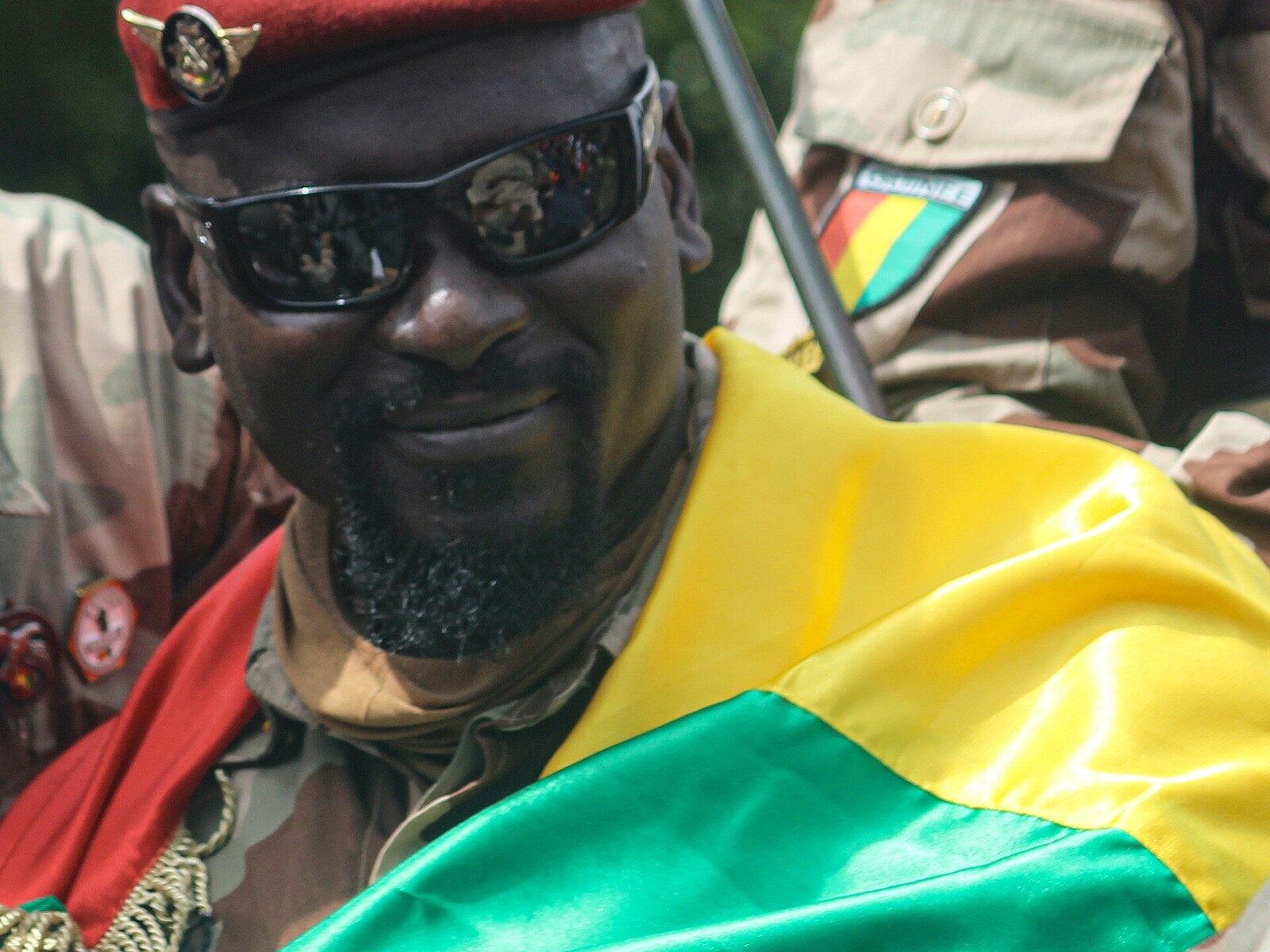 Guinea's President Mamadi Doumbouya