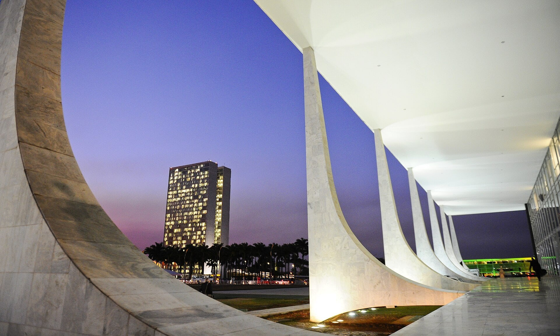 Brazil's Senate - the National Congress building in Brasília