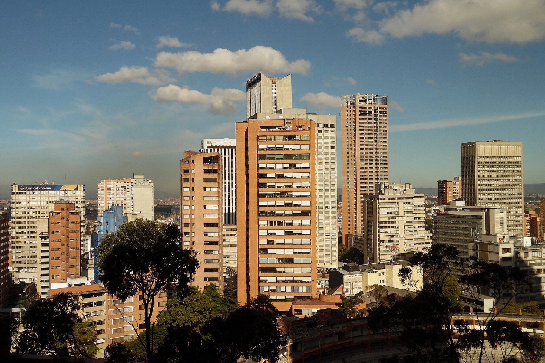 pension funds - the Centro Internacional towers in Bogotá