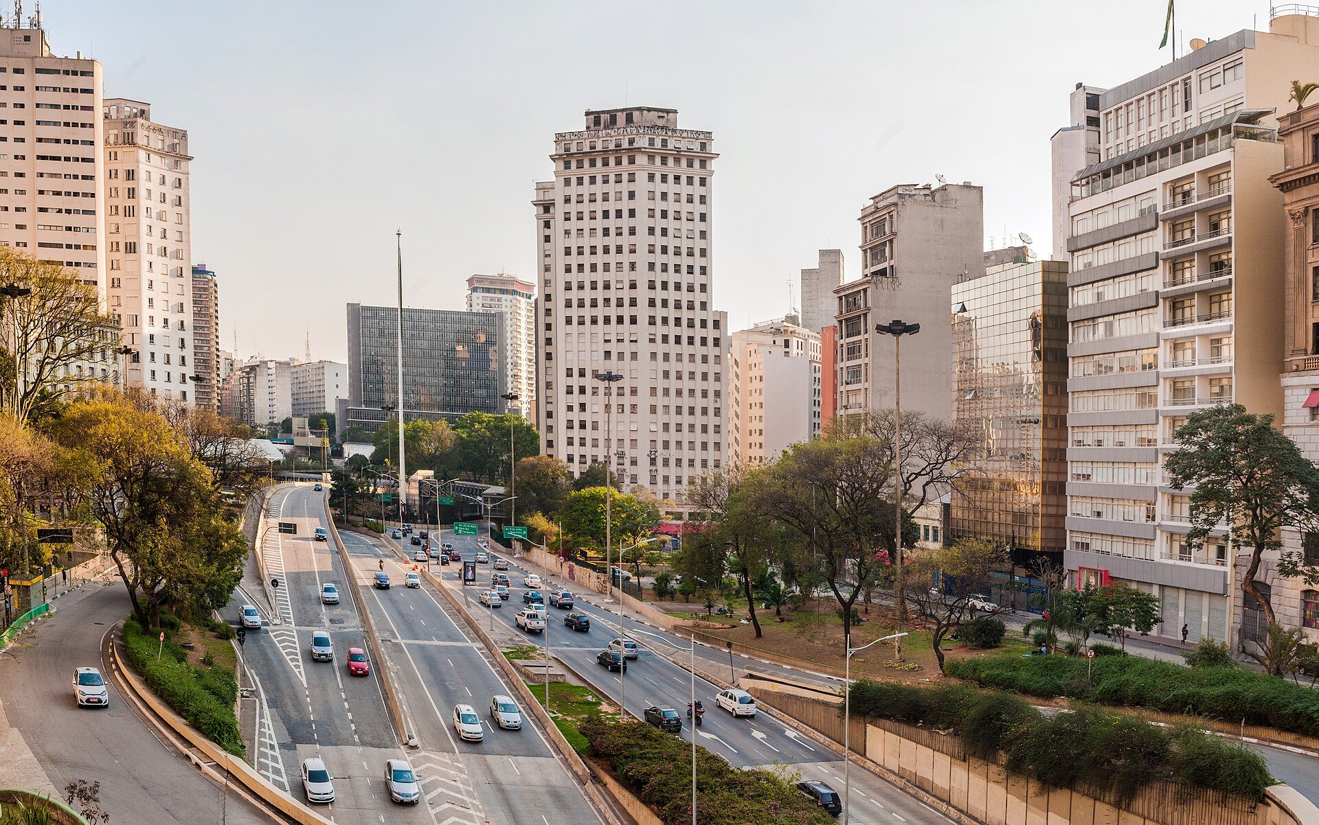 Mercado Livre - the downtown skyline of São Paulo
