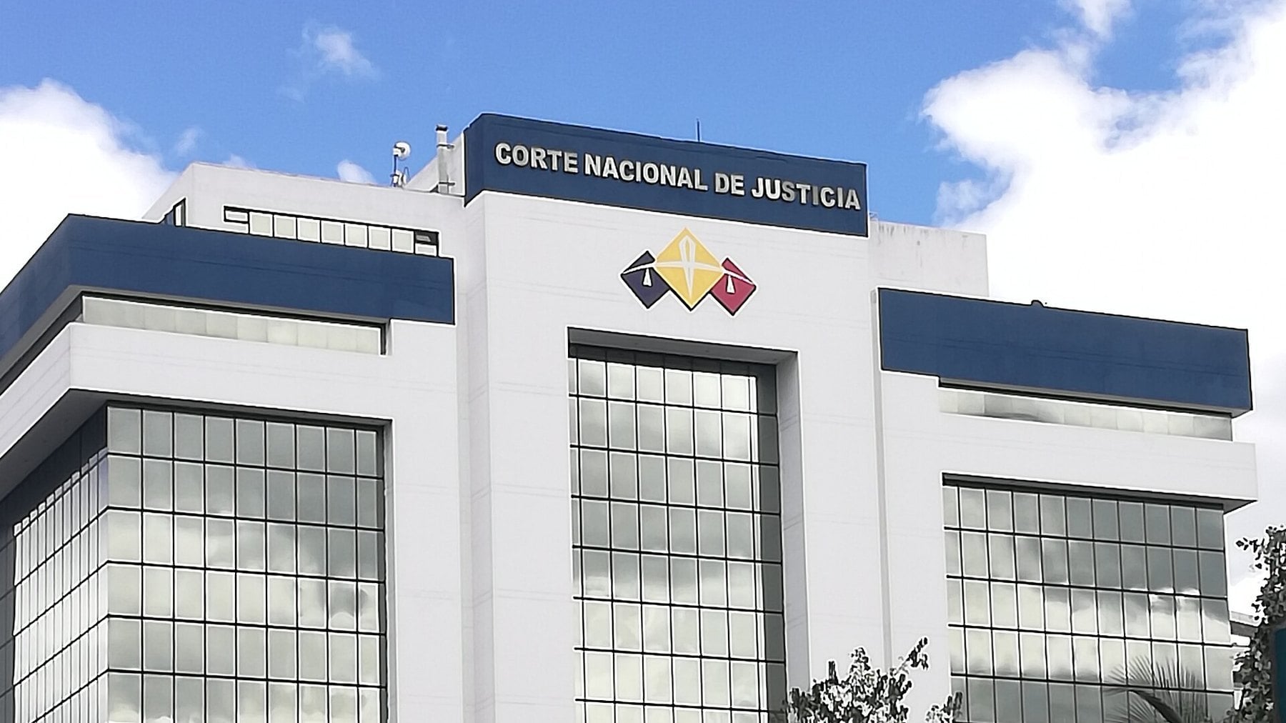 The Corte Nacional de Justicia building in Quito, Ecuador
