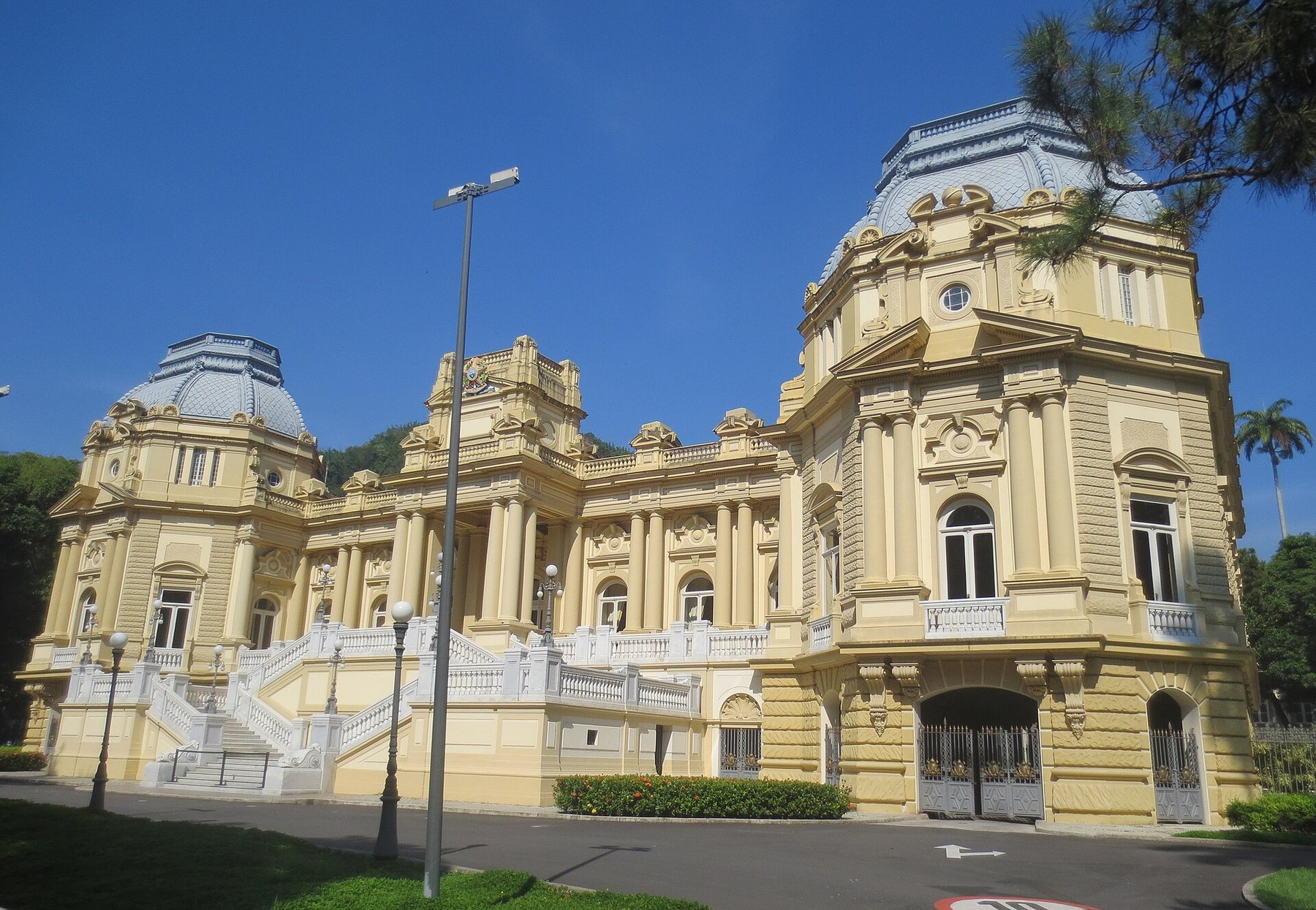 The Palacio Guanabara, seat of the Rio de Janeiro state government