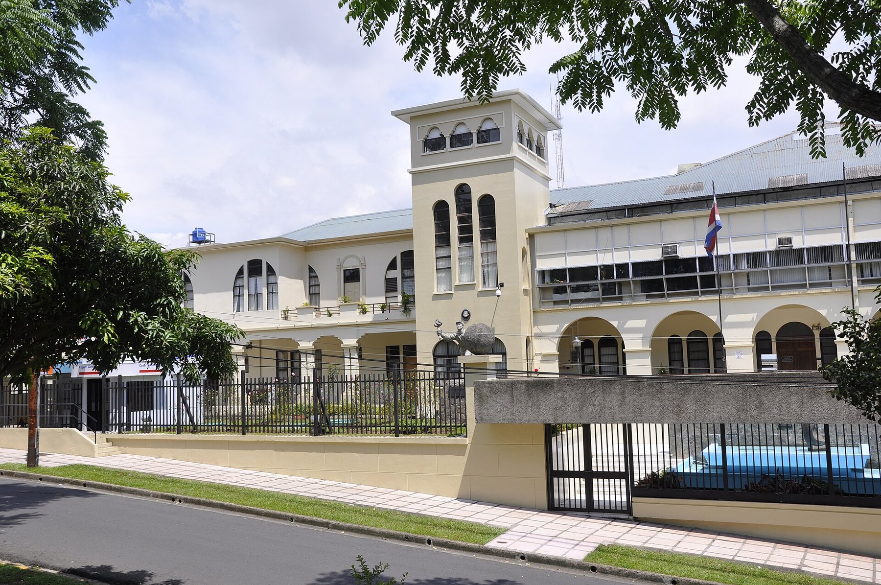 The Legislative Assembly building in San Jose, Costa Rica