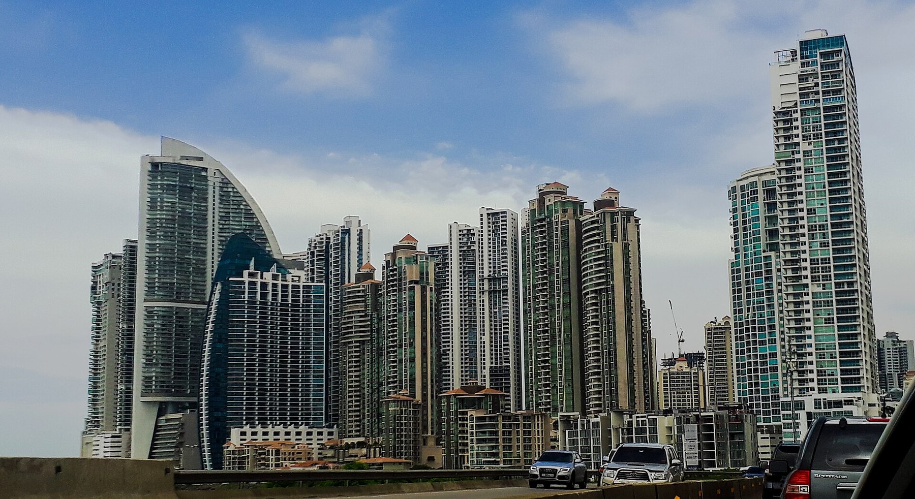 The Punta Pacifica skyline in Panama City