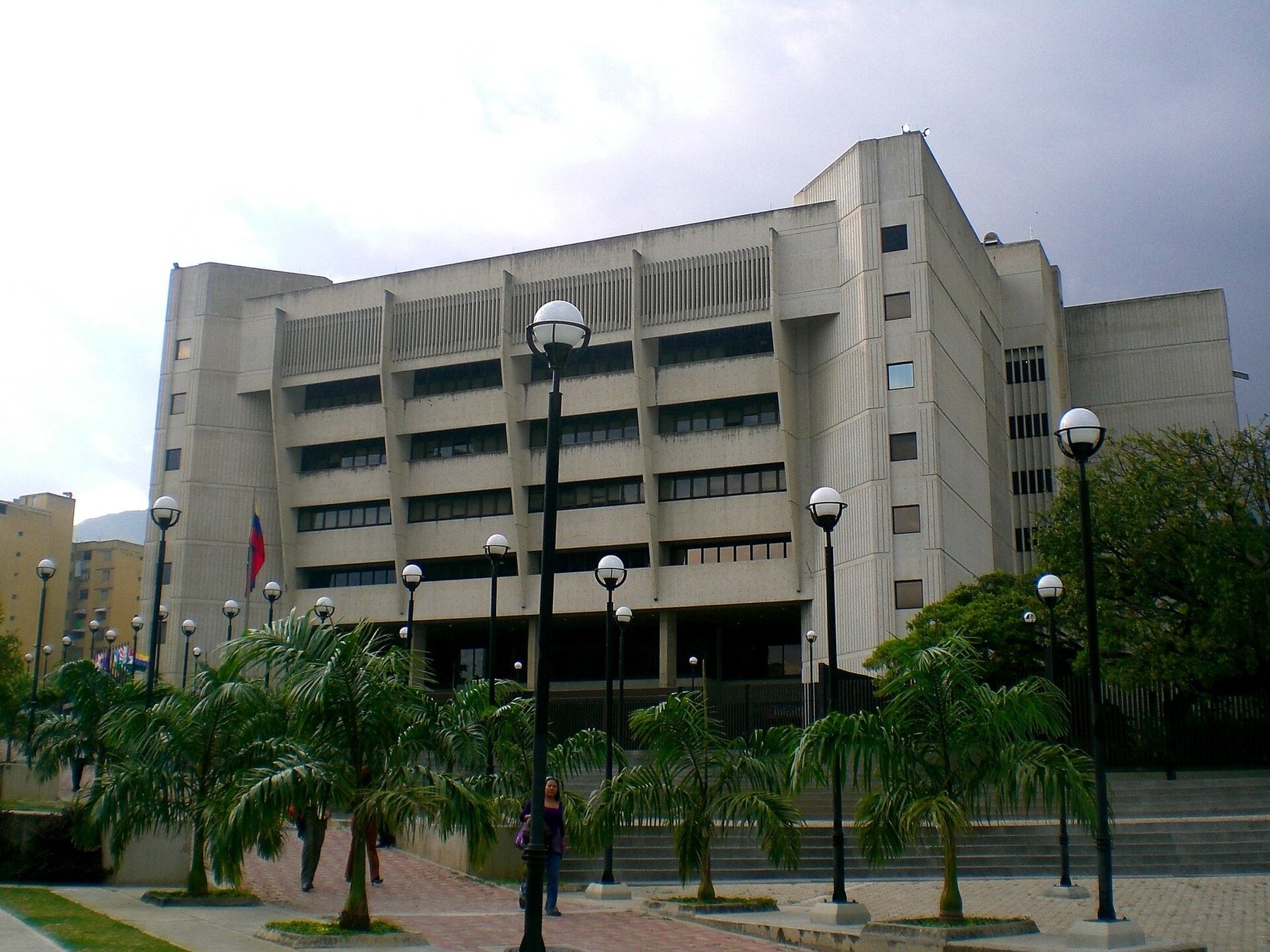 The Supreme Tribunal of Justice building in Caracas, Venezuela