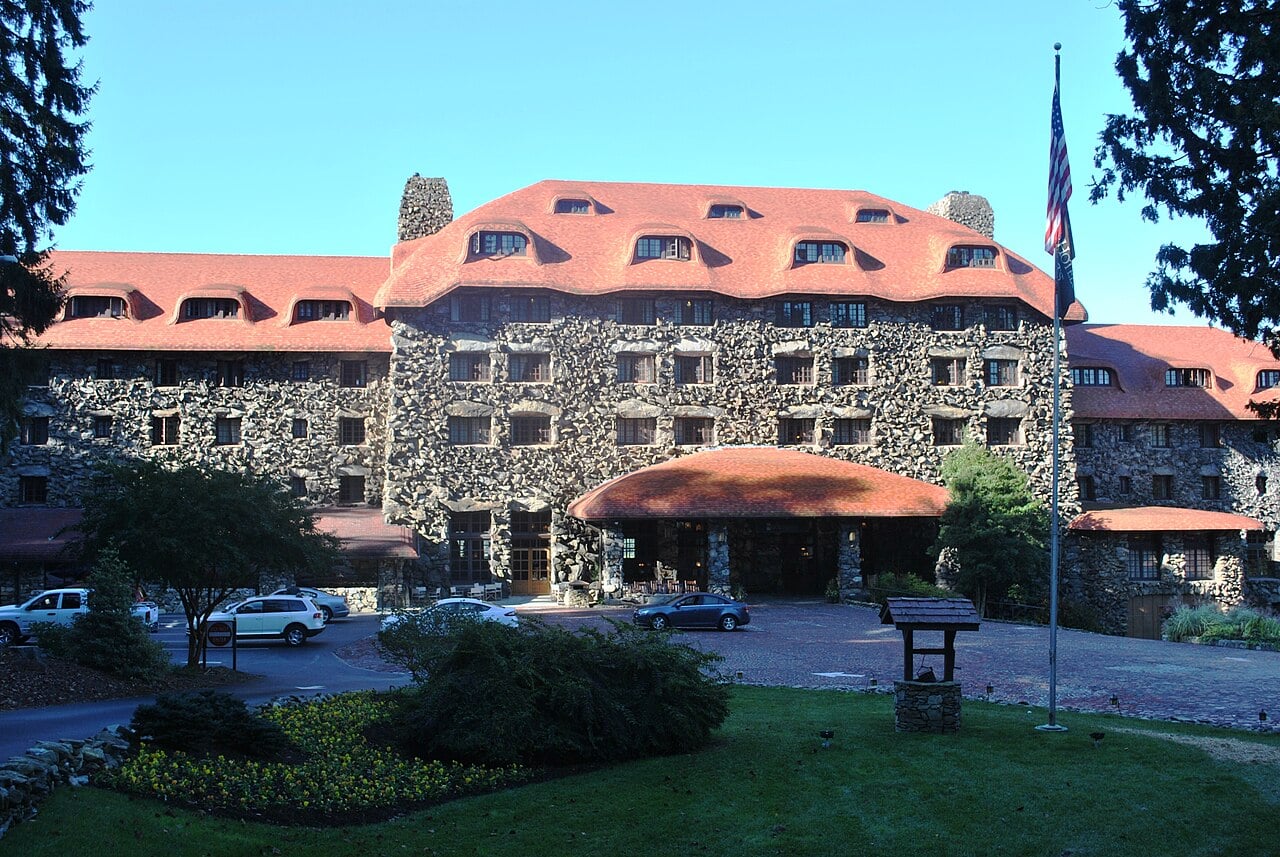 The Omni Grove Park Inn in Asheville, North Carolina, venue of the G20 finance ministers summit