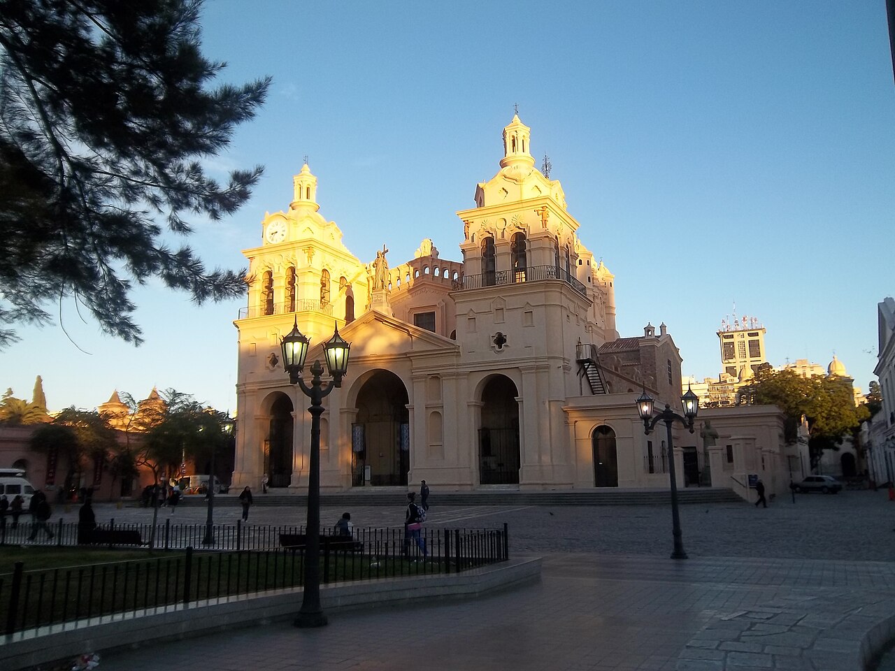 Cordoba Cathedral on Plaza San Martin, one of the stops planned for the Pope Leo XIV Argentina visit in November